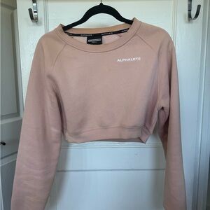 Alphalete Women's Blush Pink Sweatshirt